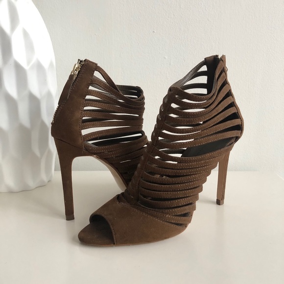 Zara Basic Collection Heels Brown Size 39 - Picture 6 of 6